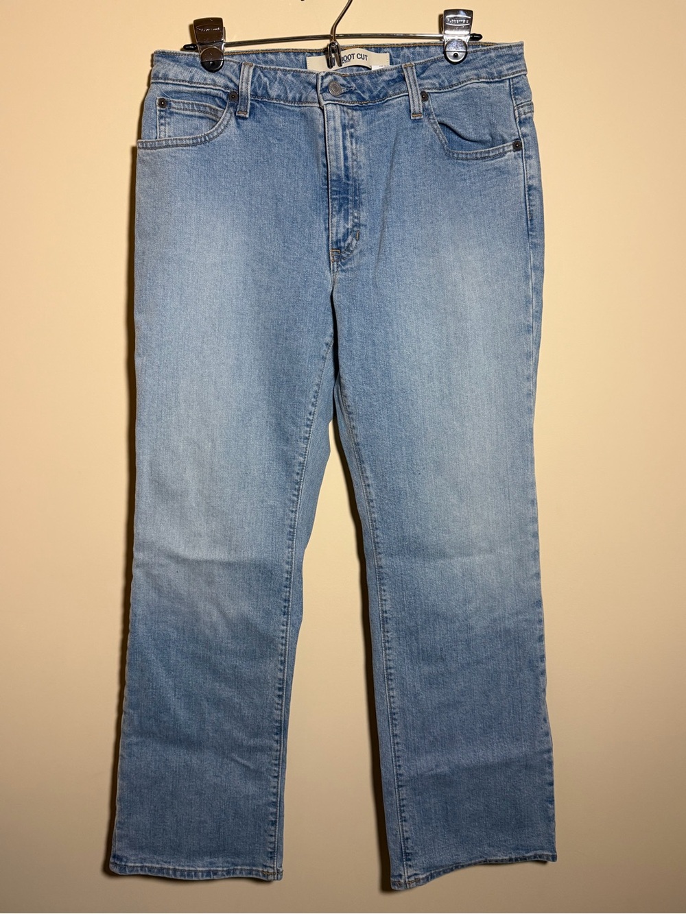 Gap Bootcut Stretch Jeans Y2K Womens 12 Regular Light Wash Denim Classic Fit